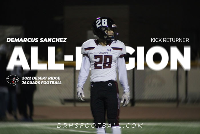 All-Region Player Demarcus Sanchez