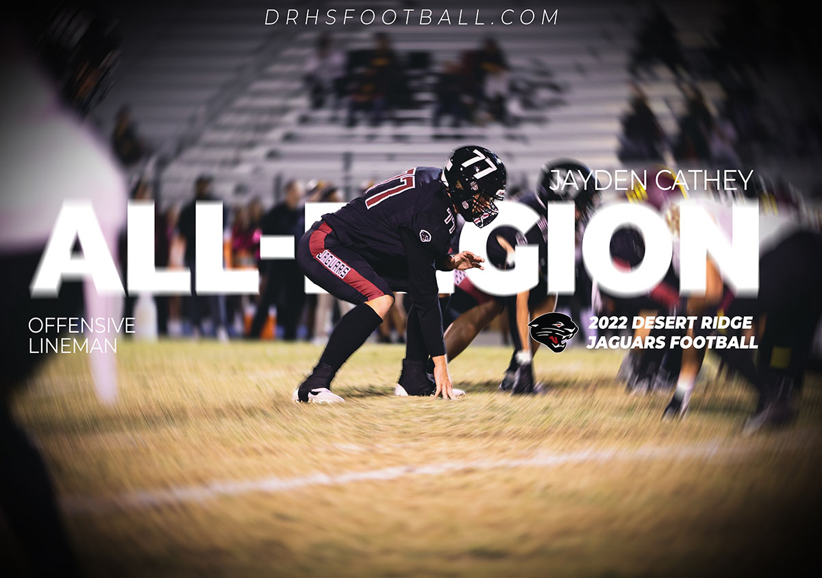 All-Region Player Jayden Cathey