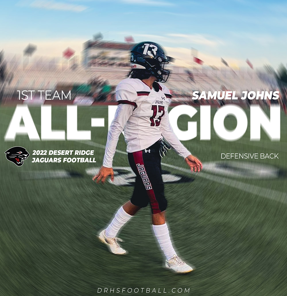 All-Region Player Samuel Johns