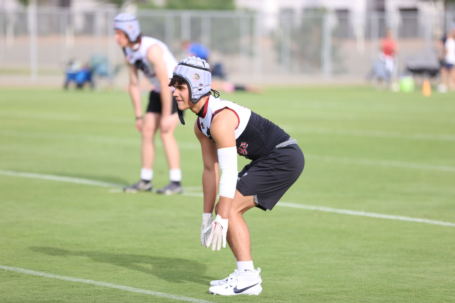 The DRHS defense set and ready