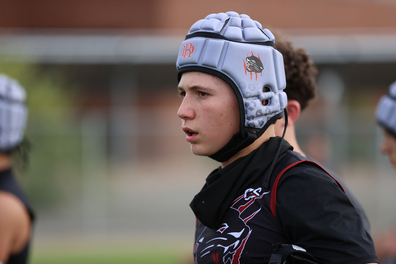 Desert Ridge player focused on the game