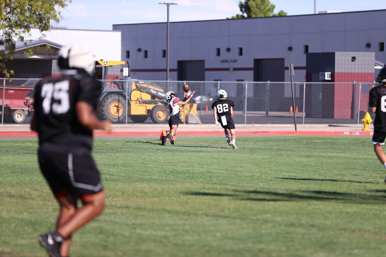 Hauling in the catch