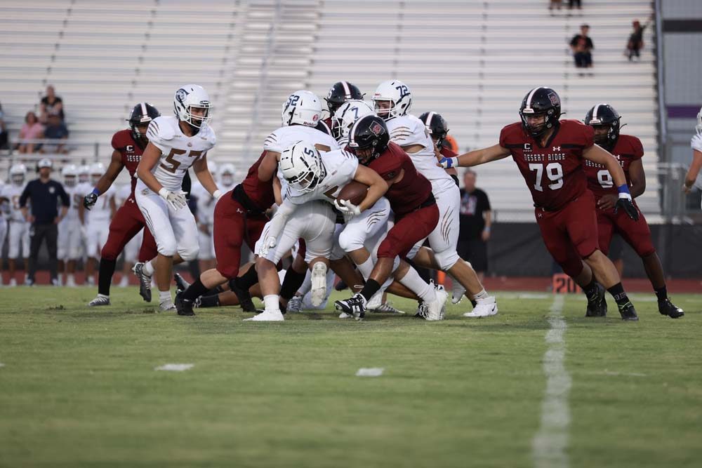 Jaguars making the tackle