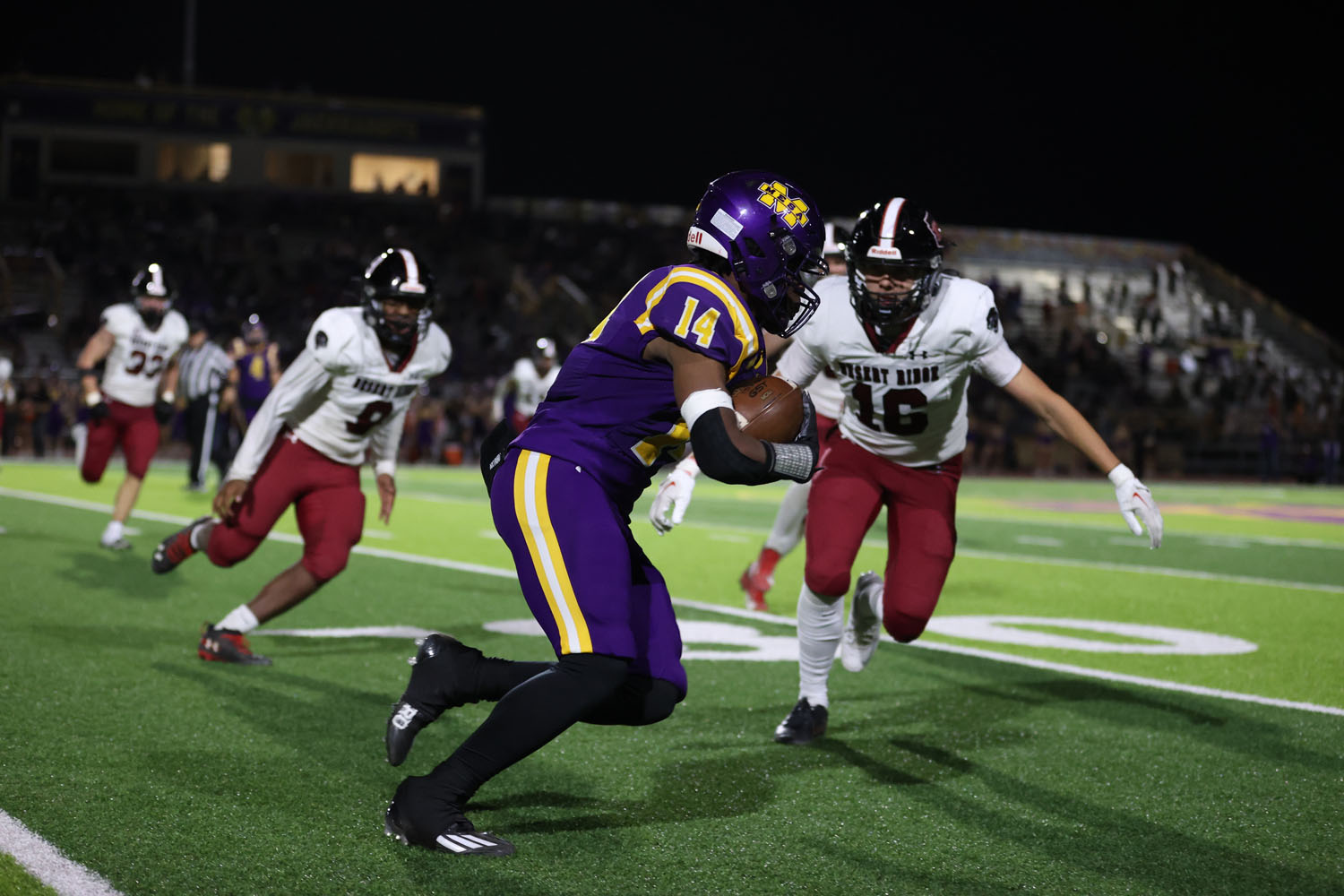 Jagaur Defense making the tackle