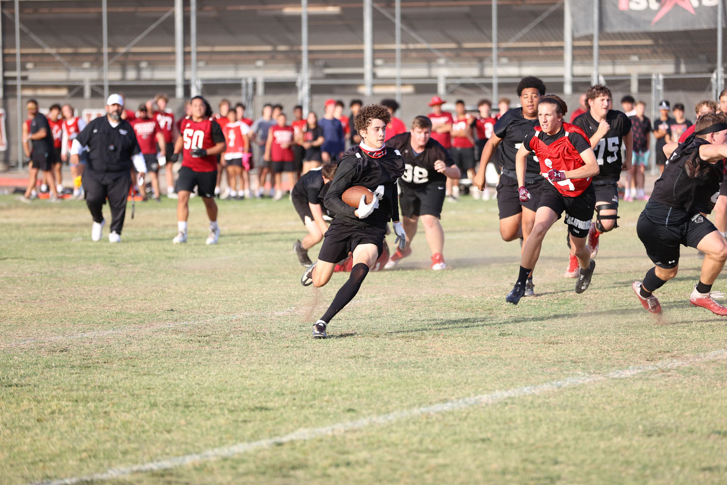 Receiver in the open field