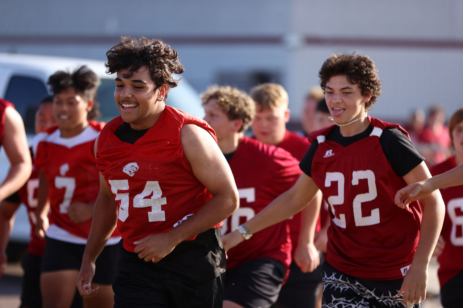 Red team hitting the field